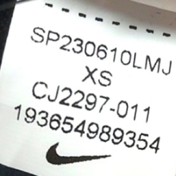 Nike Leggings Essential High Rise Swoosh Logo Black Size XS - Picture 5 of 6